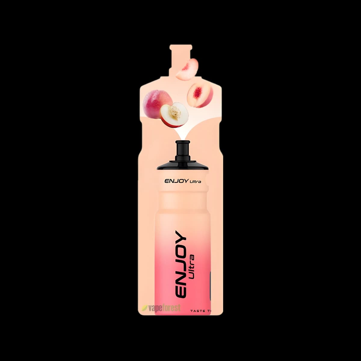 Enjoy Ultra 9000 – Water Bottle Refillable Vape Kit - Juicy Peach-3