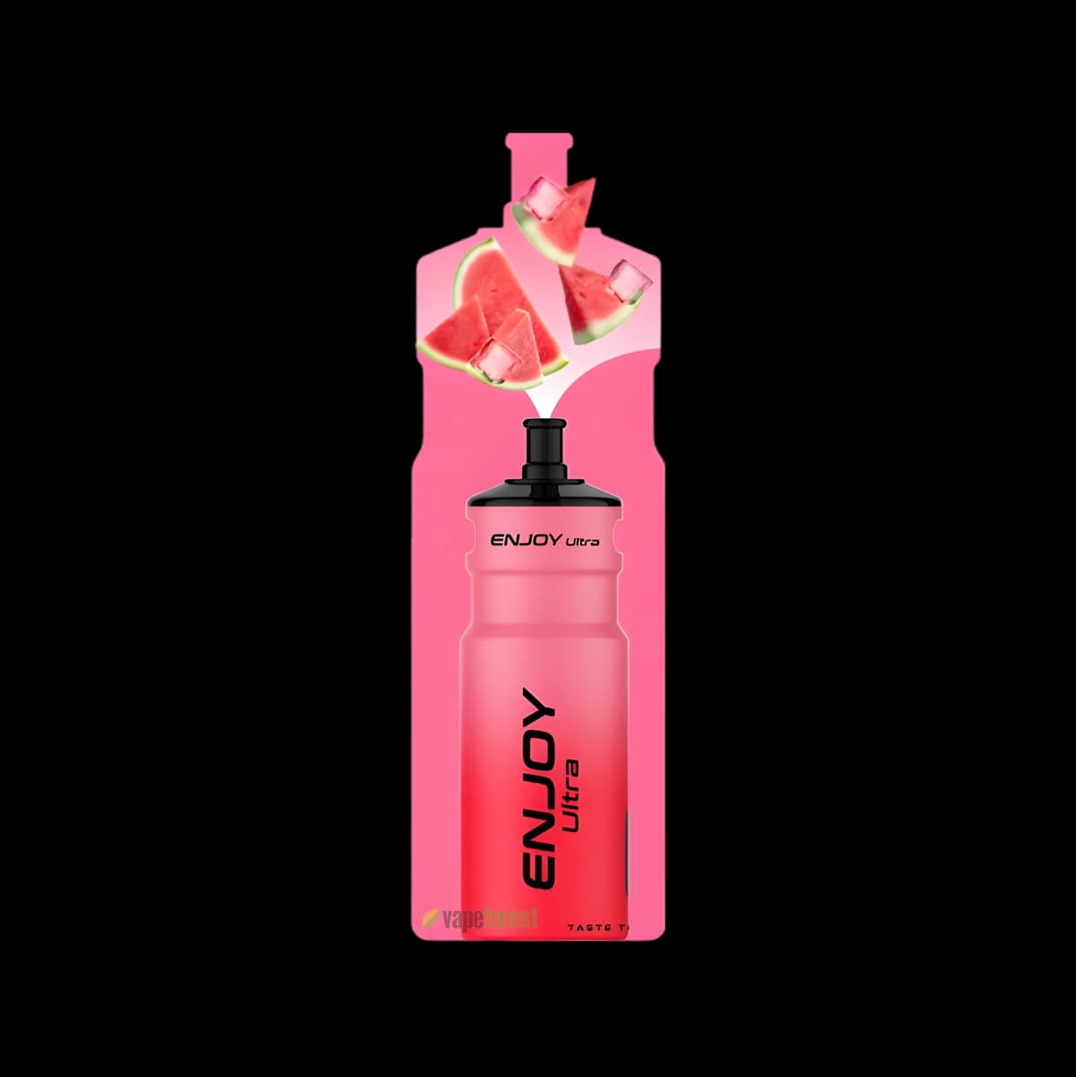 Enjoy Ultra 9000 – Water Bottle Refillable Vape Kit - Watermelon Ice-3