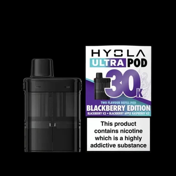 Hyola Ultra 30K Prefilled Pod - Blackberry Edition