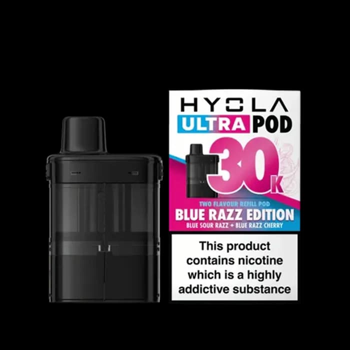 Hyola Ultra 30K Prefilled Pod - Blue Razz Edition