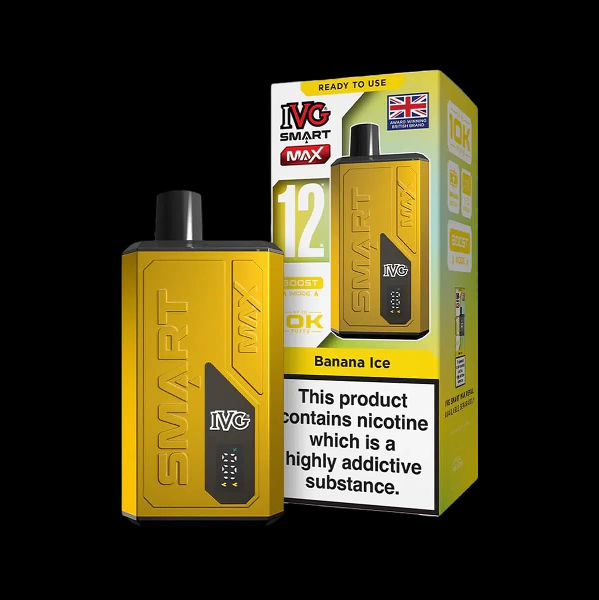 IVG Smart Max Prefilled Pod Vape Kit - Banana Ice