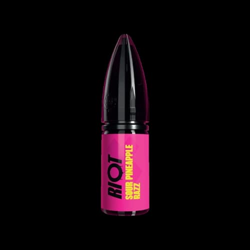 Sour Pineapple Razz Nic Salt E-liquid by Riot X - 10mg E-Liquid