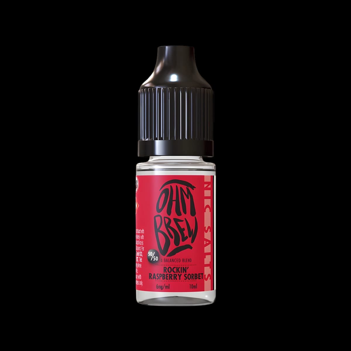 Rockin Raspberry Sorbet E-Liquid by Ohm Brew 50 50 Nic Salts - E-Liquids