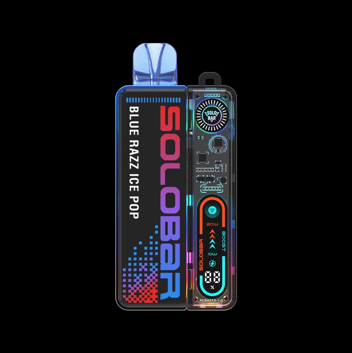 Solo Bar 30K Prefilled Pod Kit-Blue Razz Ice Pop