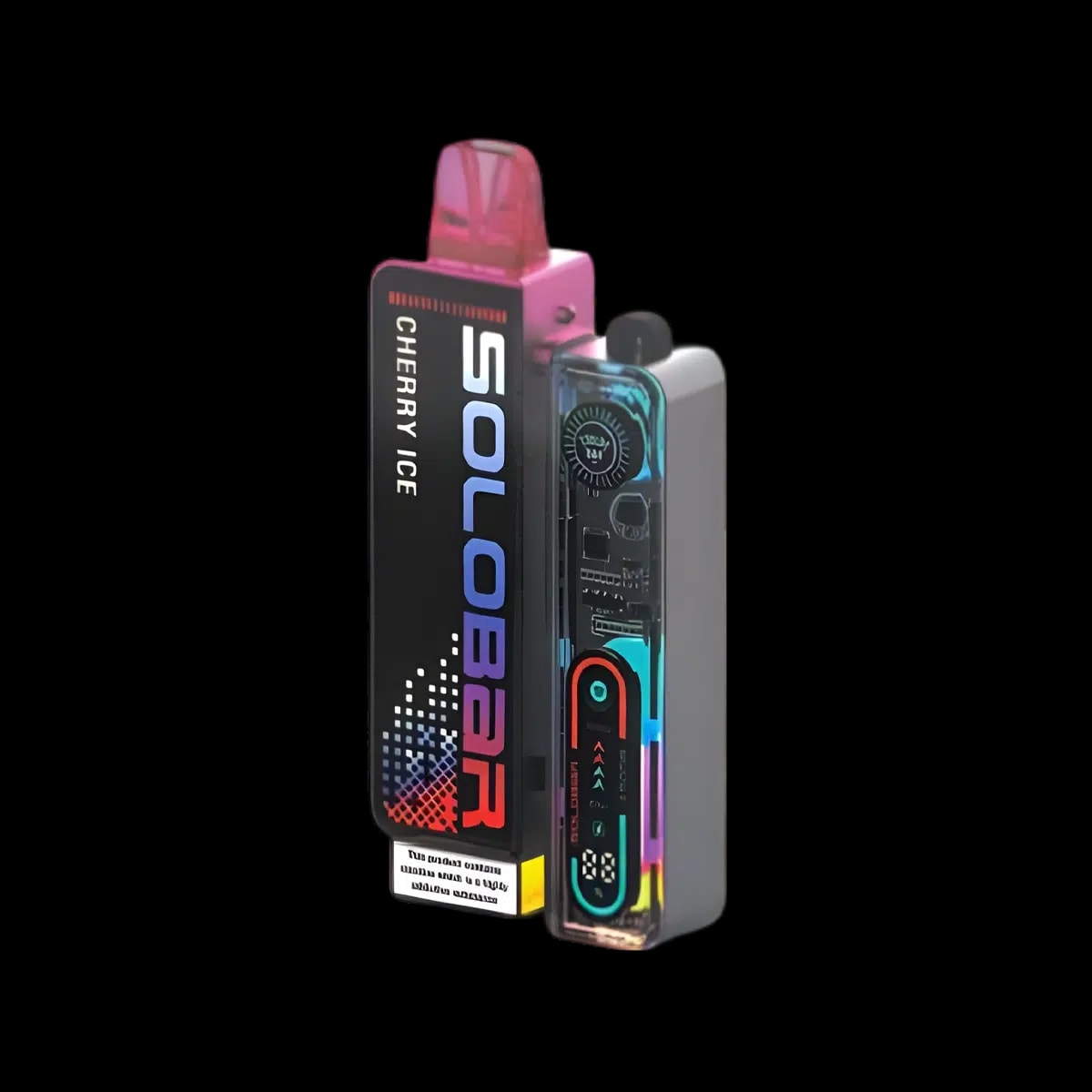 Solo Bar 30K Prefilled Pod Kit - Cherry Ice Strawberry Raspberry Cherry - Disposable Vapes