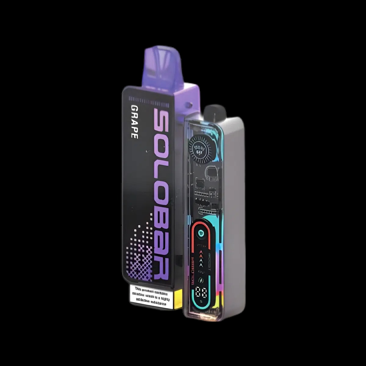 Solo Bar 30K Prefilled Pod Kit - Grape Strawberry Raspberry Cherry - Disposable Vapes