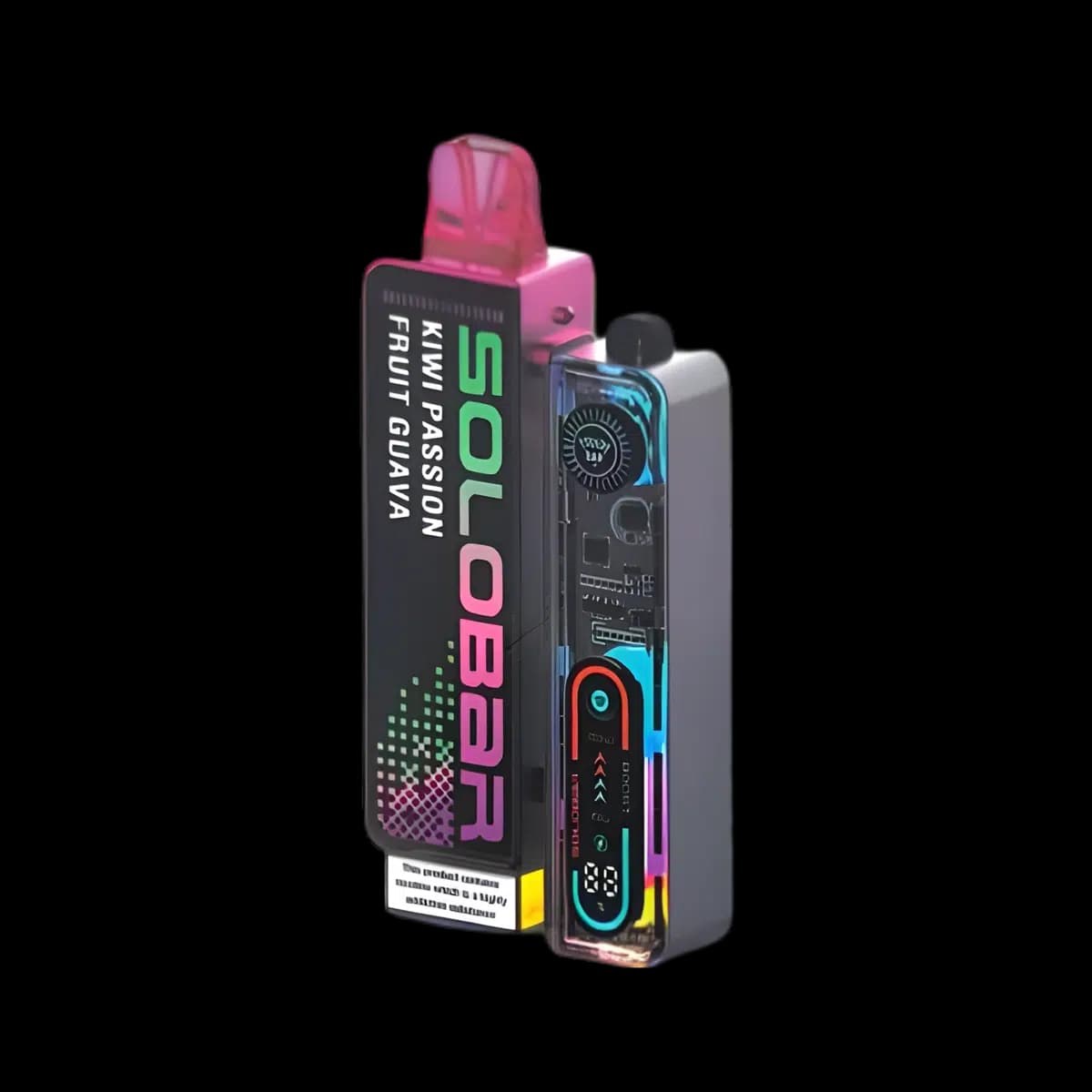 Solo-Bar-30K-Prefilled-Pod-Kit-Kiwi Passionfruit Guava-Strawberry Kiwi