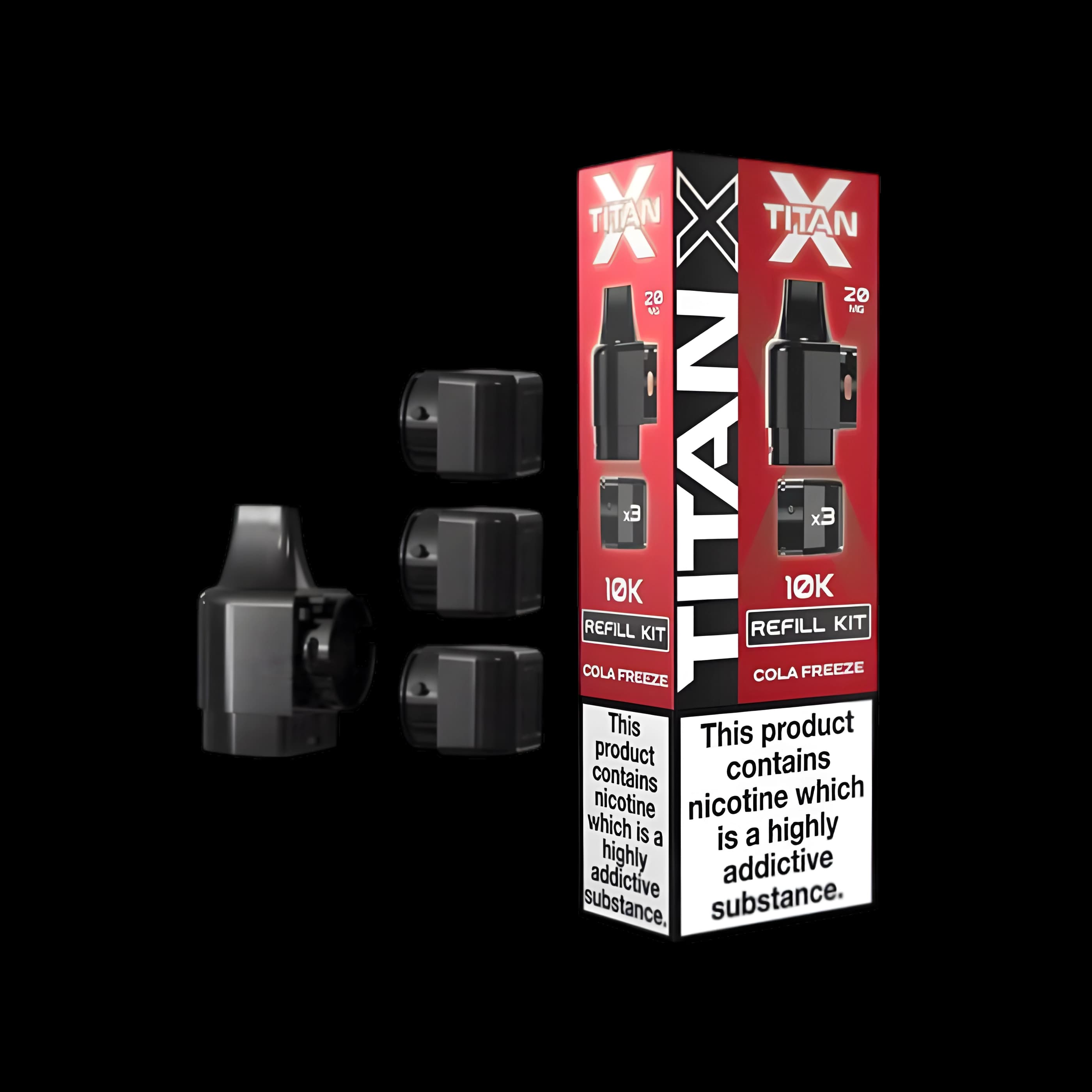 Titan X 10K Prefilled Pods - Cola Freeze