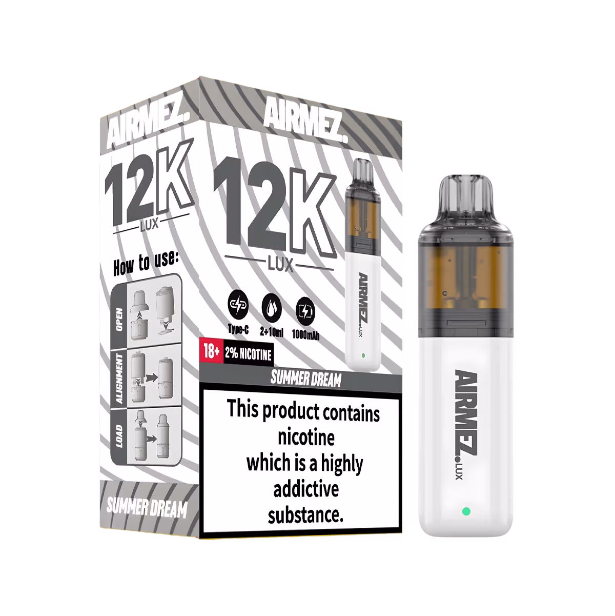 Airmez 12k Prefilled Vape Kit - Summer Dream