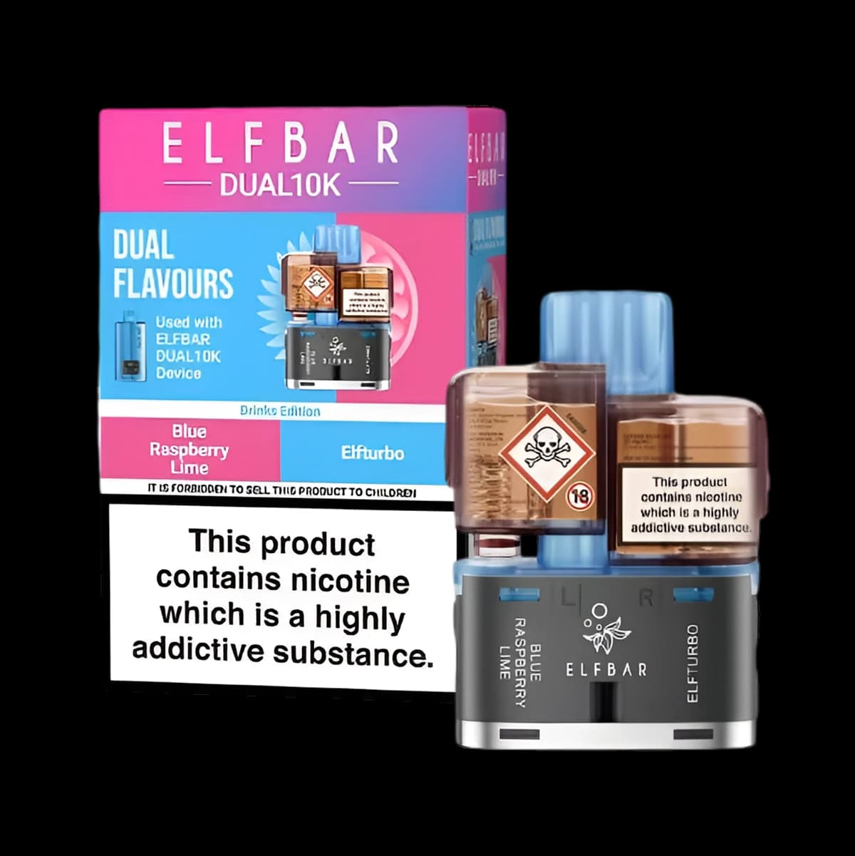 Elf Bar Dual 10K Prefilled Pods-Drinks Edition