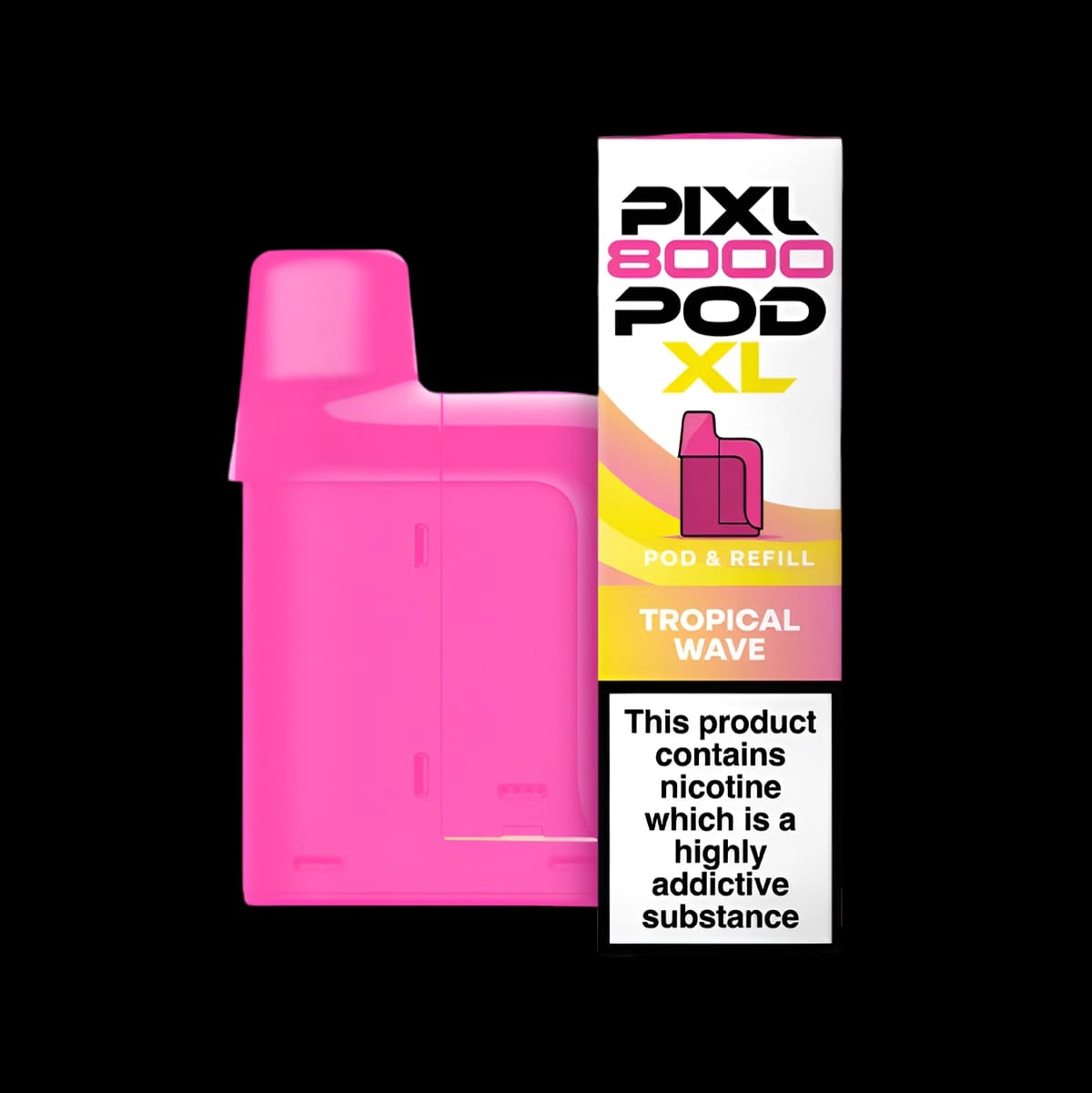 Pixl 8000 Prefilled Refill Pods Tropical Wave