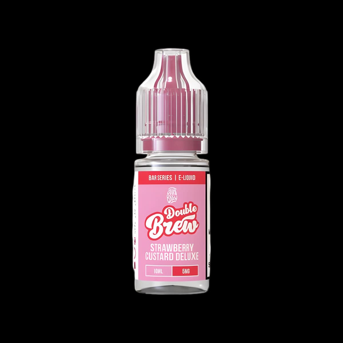 Strawberry Custard Deluxe Nic Salt E-Liquid by Double Brew 10ml - 10mg E-Liquid
