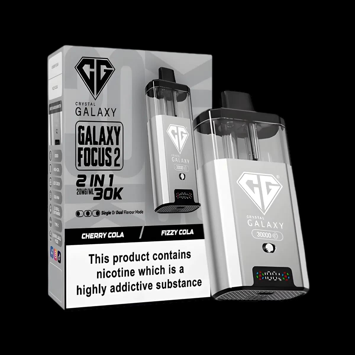 Crystal Galaxy Focus 2 30K Vape Kit-Cherry Cola-Fizzy Cola
