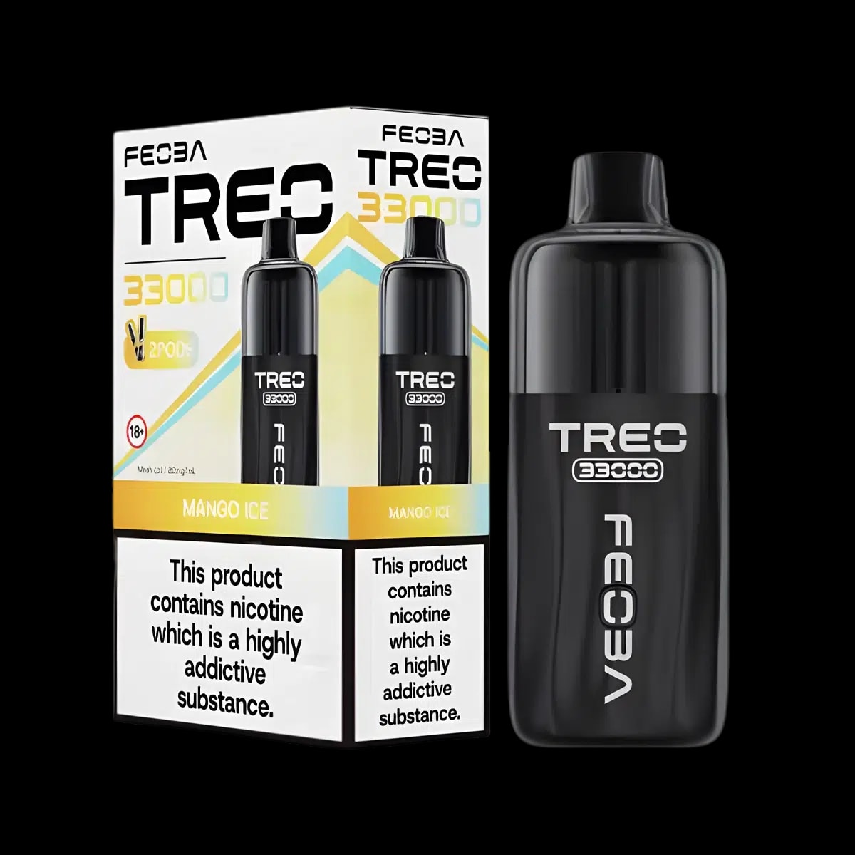 Feoba Treo 33K Vape Kit - Mango Ice - Disposable Vapes