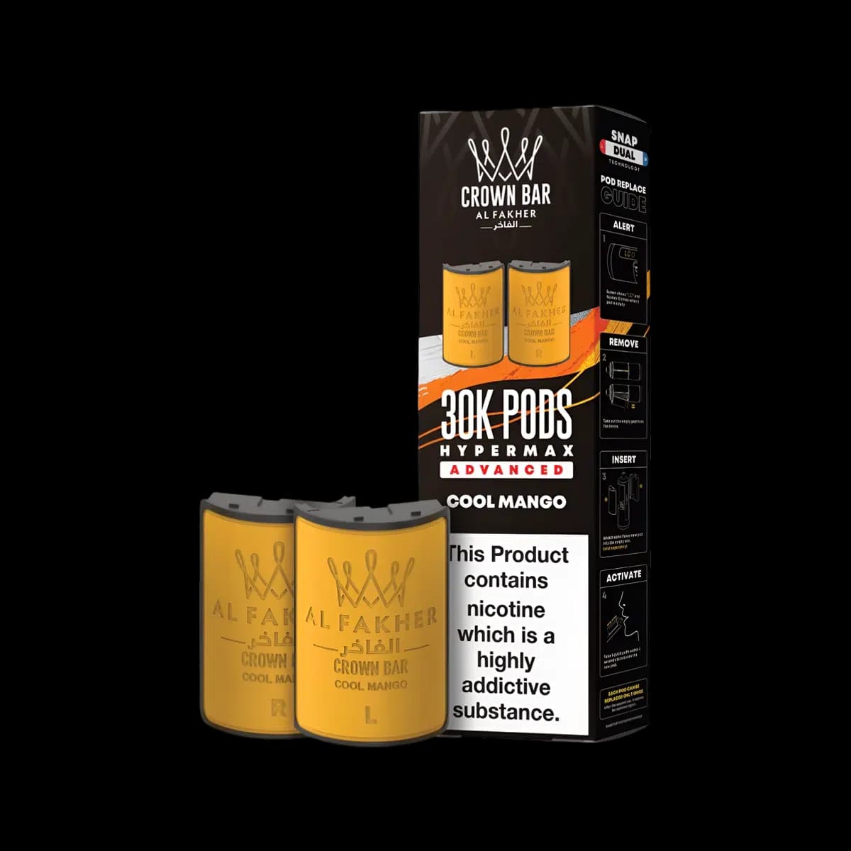 Cool Mango-Al Fakher 30K Hypermax Refill Pods