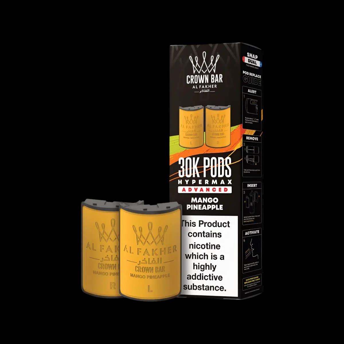 Mango Pineapple-Al Fakher 30K Hypermax Refill Pods