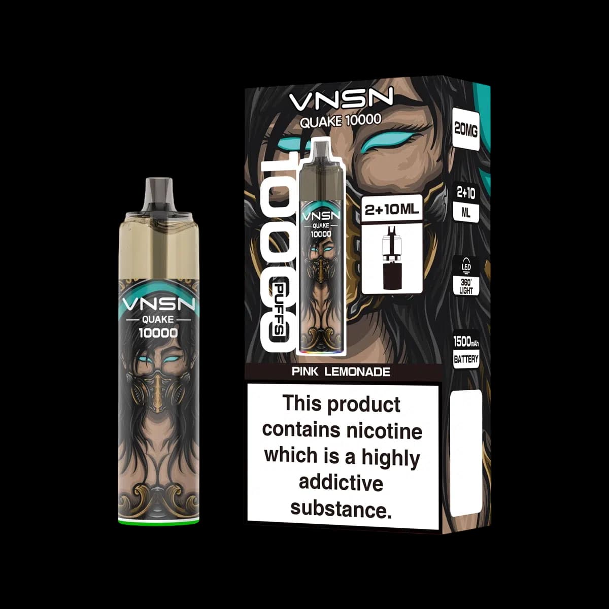 Pink Lemonade-VNSN Quake 10K Vape Kit