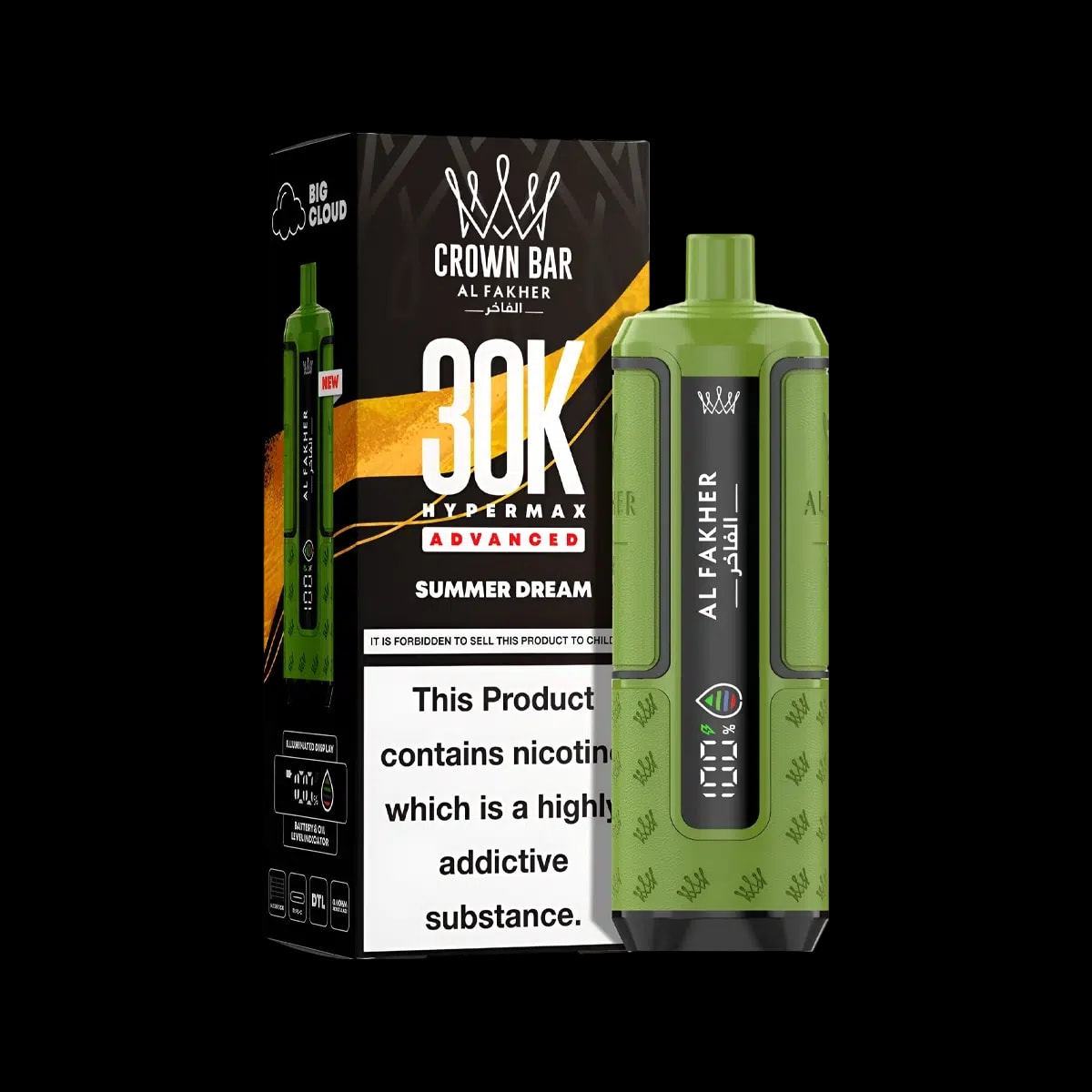 Al Fakher 30K Hypermax Prefilled Vape Kit - Summer Dream - Disposable Vapes