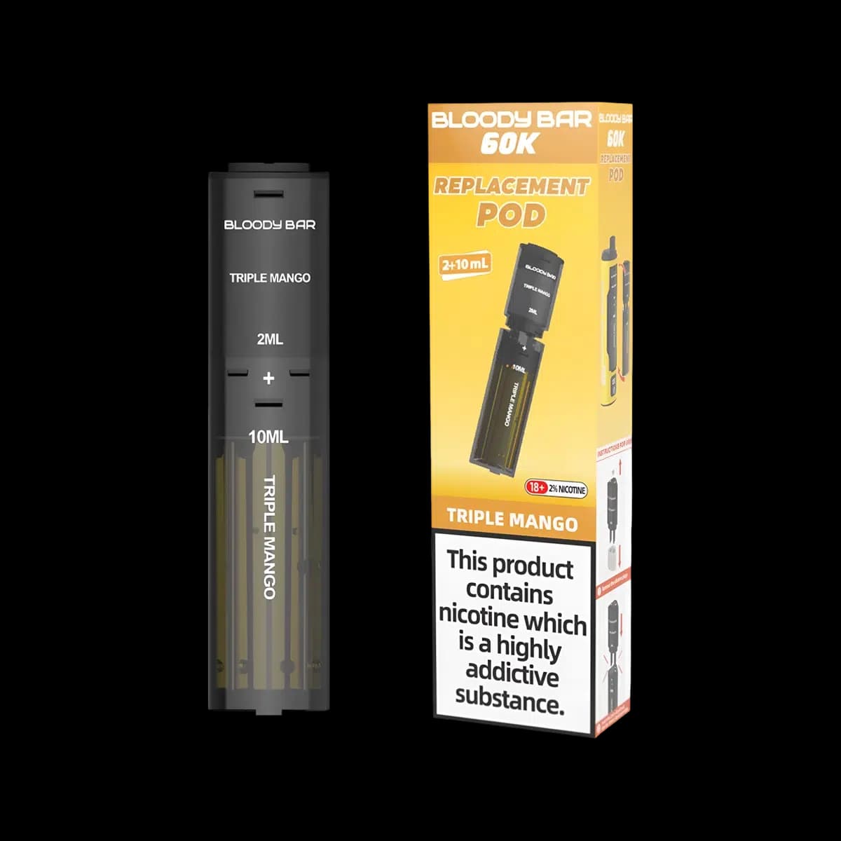 Triple Mango-Bloody Bar 60K Replacement Pod