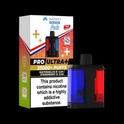 Watermelon B Gum-Strawberry B Gum-hayati-pro-ultra-plus-25k-prefilled-pod-refill