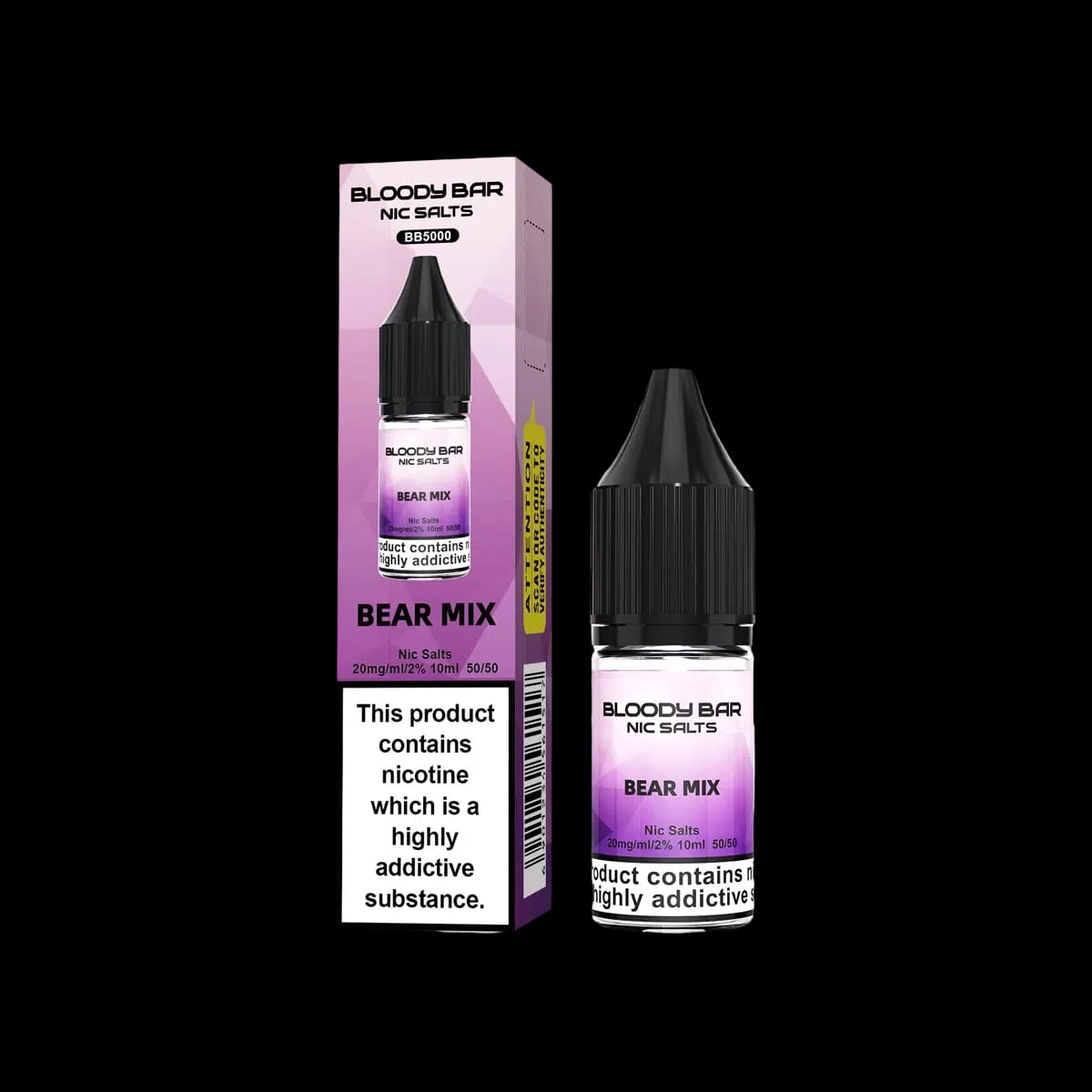 Bear Mix Nic Salt E-Liquid Bloody Bar