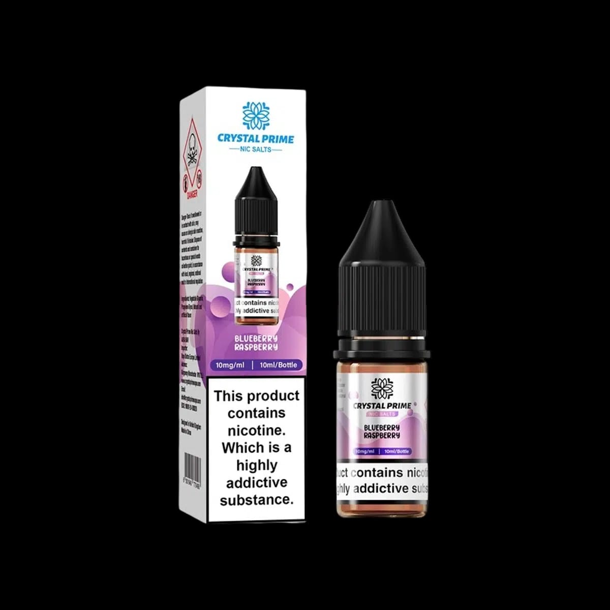 Blueberry Raspberry Nic Salt E-Liquid Crystal Prime copy