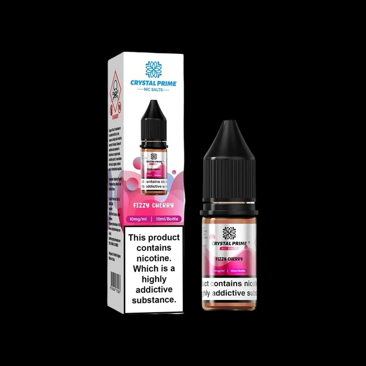Fizzy Cherry Nic Salt E-Liquid Crystal Prime