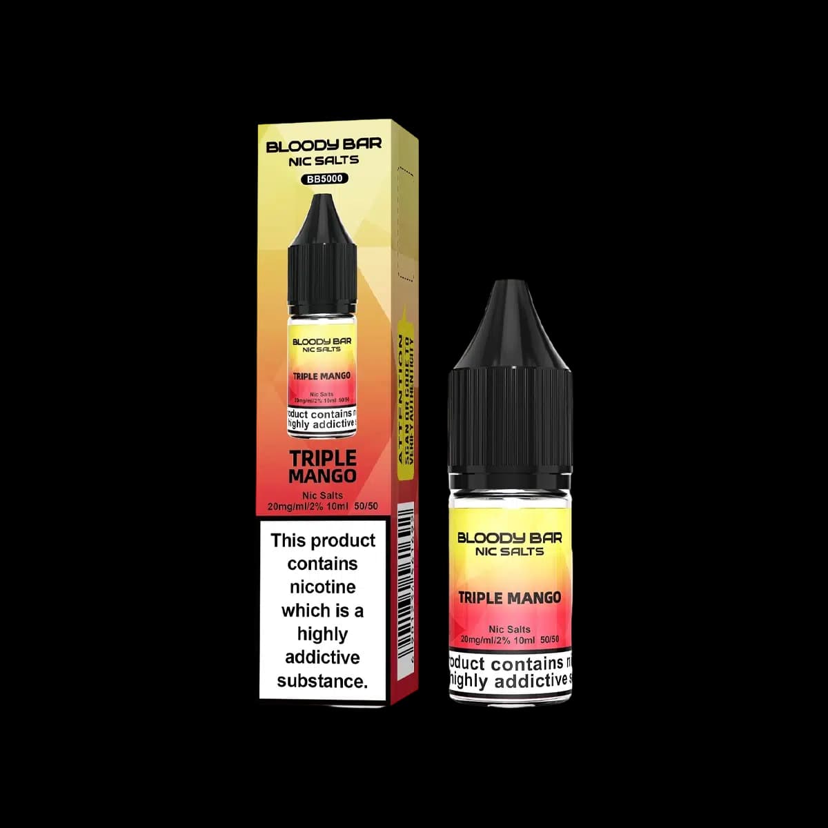Triple Mango Nic Salt E-Liquid by Bloody Bar - 10mg E-Liquid