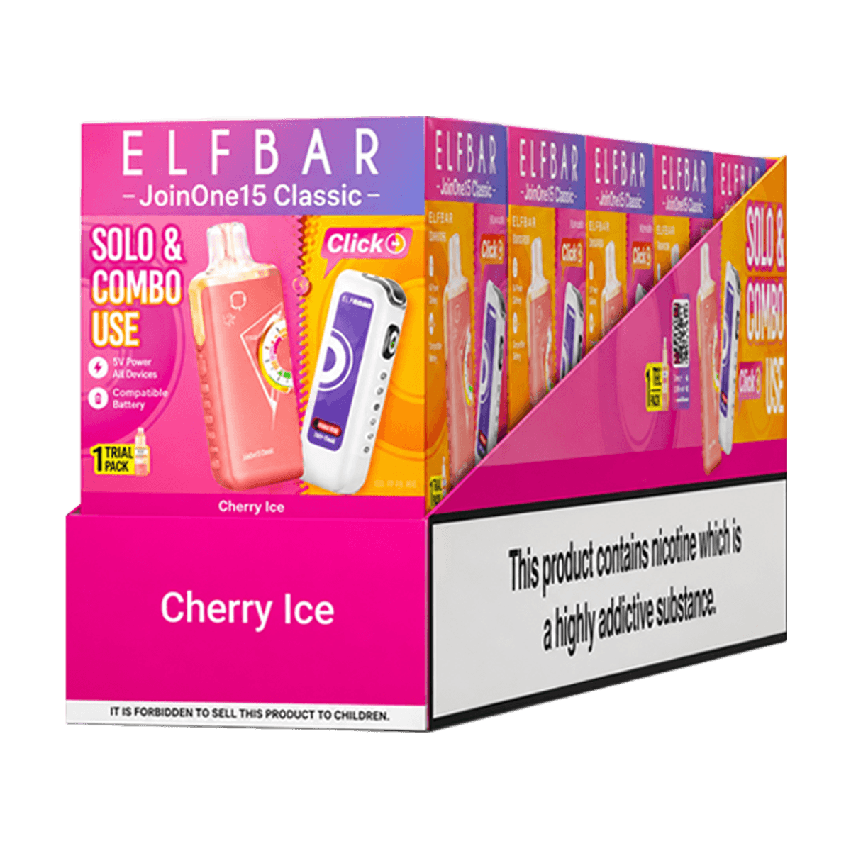 Elf Bar JoinOne 15K Puffs Prefilled Pod Kit Box of 5