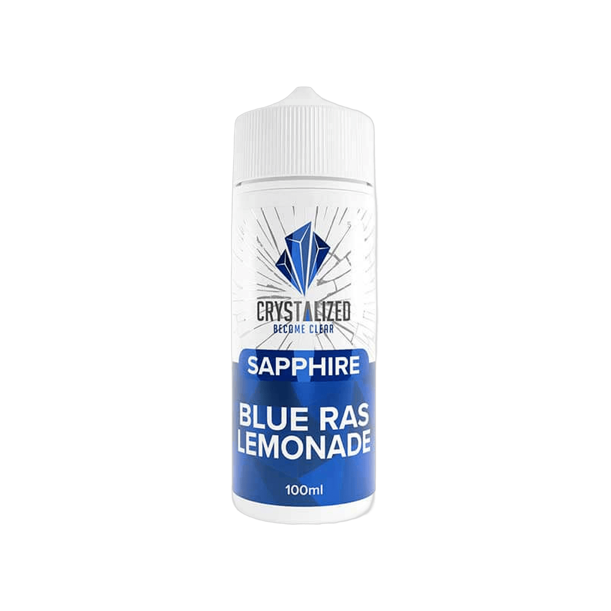 Sapphire Blue Razz Lemonade Shortfill E-Liquid by Crystalized 100ml