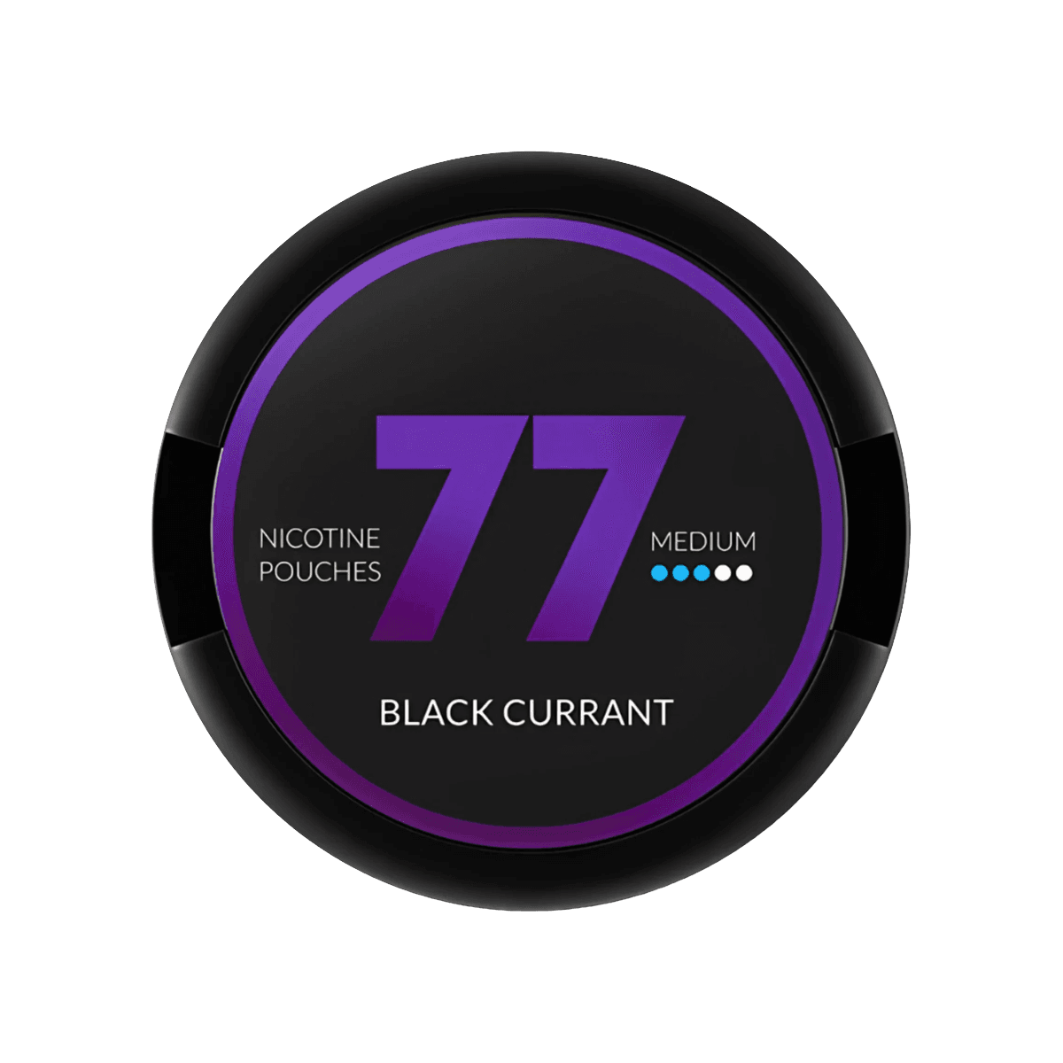 77 Blackcurrant Ice Nicotine Pouches tin