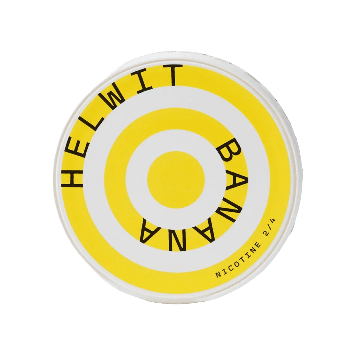 Banana Nicotine Pouches by Helwit tin