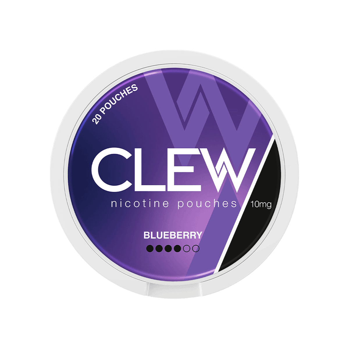 Clew Blueberry Nicotine Pouches tin