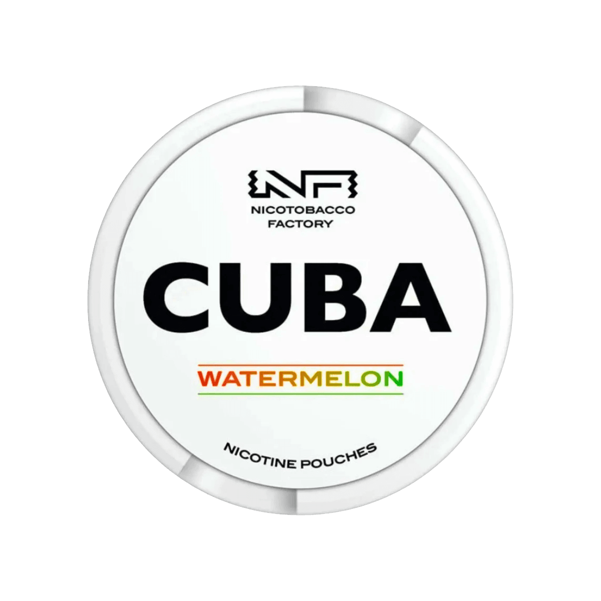 Cuba Watermelon Nicotine Pouches tin, 16mg slim pouches