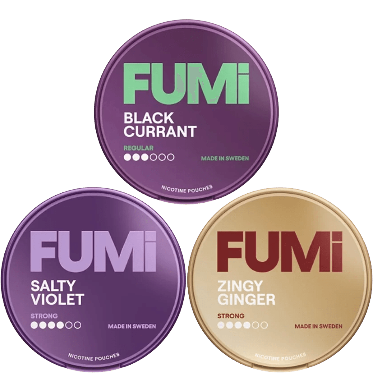 Fumi nicotine pouch tins