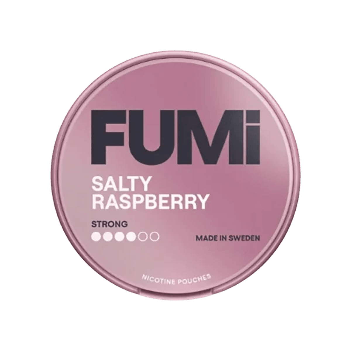 Fumi Salty Raspberry Nicotine Pouches tin