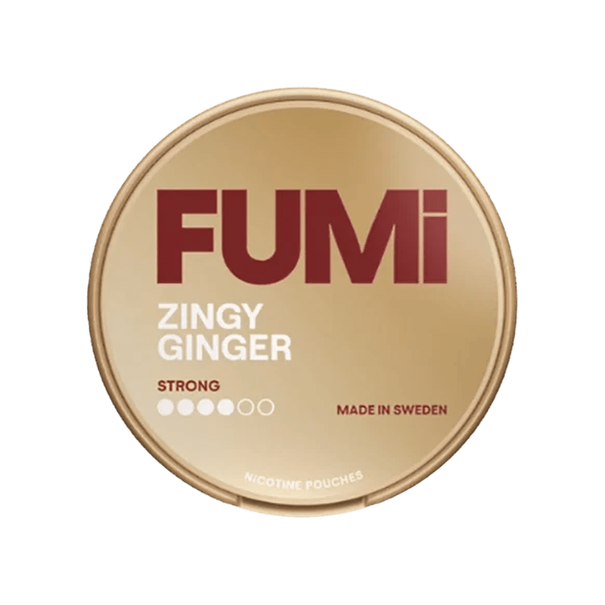 Fumi Zingy Ginger Nicotine Pouches tin
