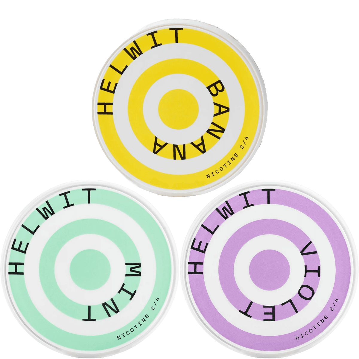 Helwit nicotine pouch tins