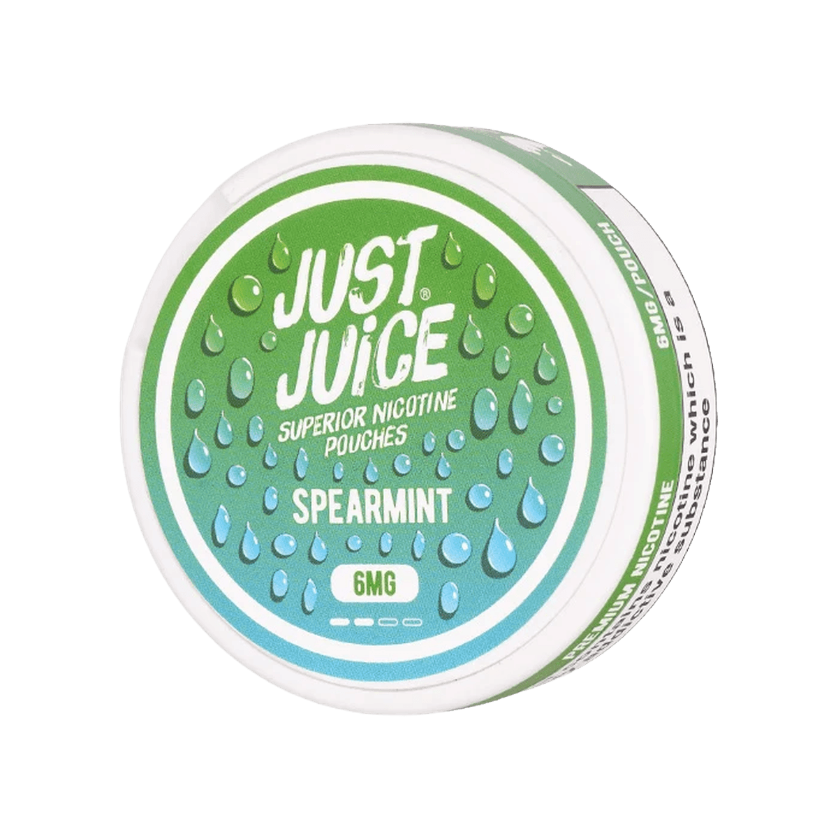 Just Juice Spearmint Nicotine Pouches - Nicotine Pouches