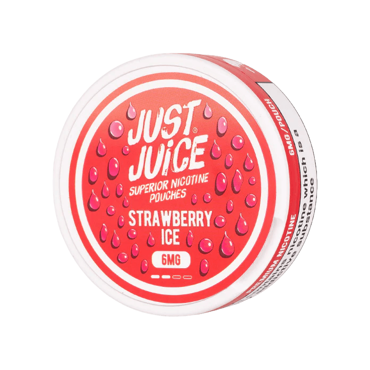 Just Juice Strawberry Ice Nicotine Pouches - Nicotine Pouches