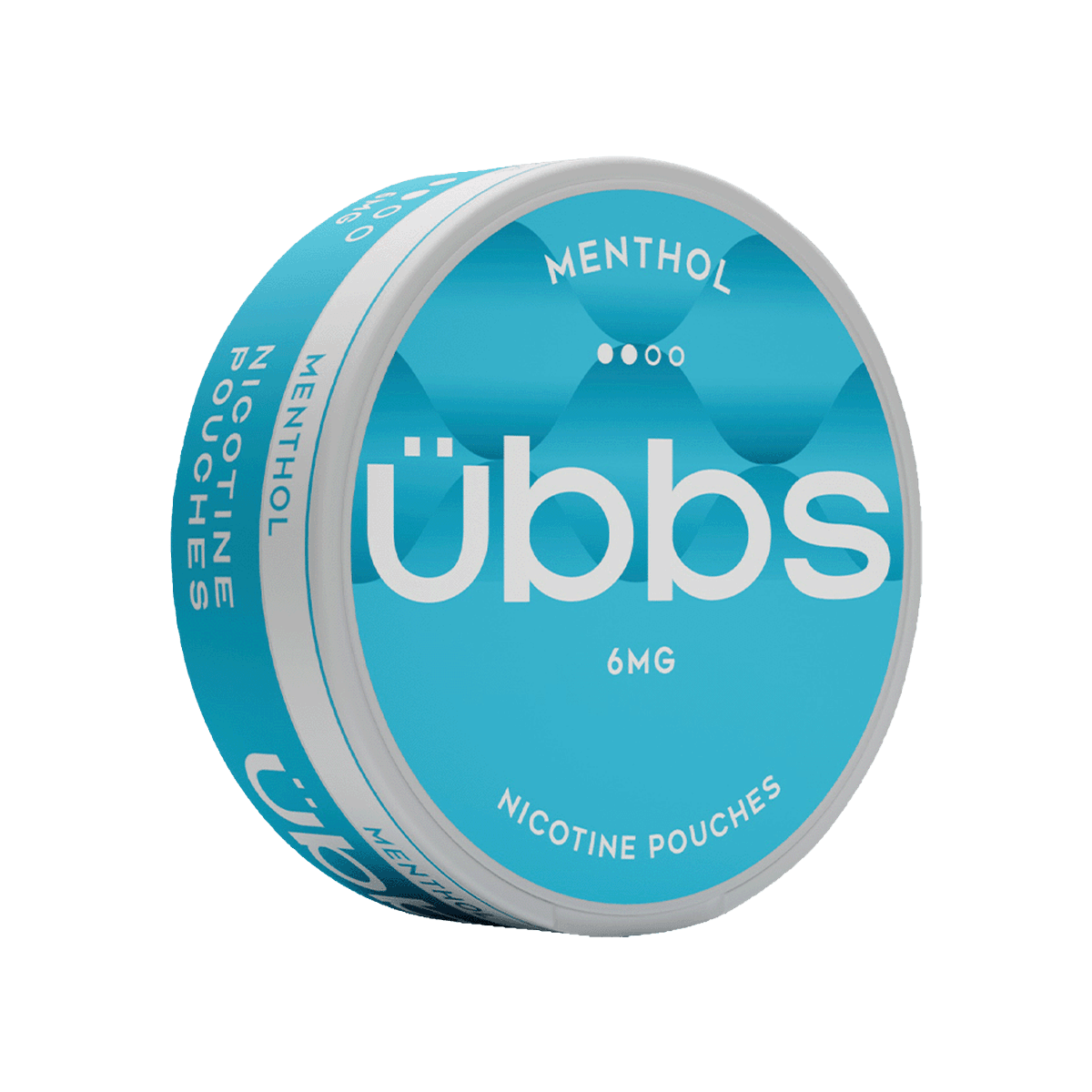 Menthol Nicotine Pouches by Ubbs tin