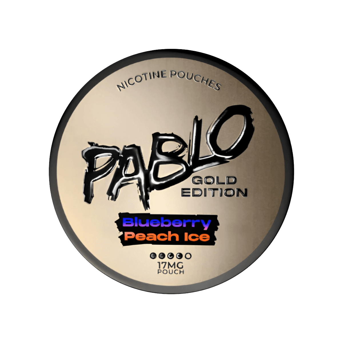 Pablo Gold Edition Blueberry Peach Ice Nicotine Pouches - Nicotine Pouches