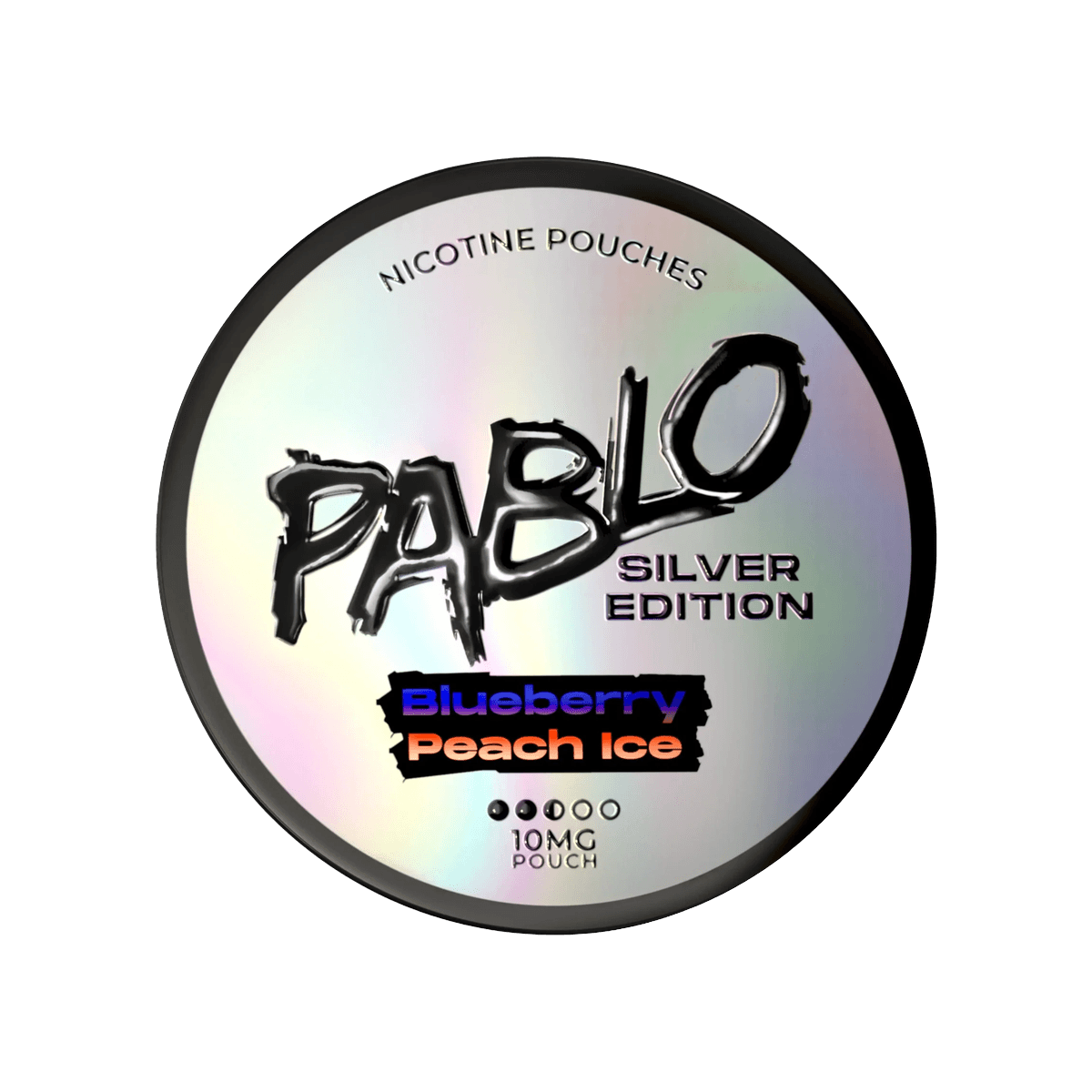 Pablo Silver Edition Blueberry Peach Ice Nicotine Pouches - Nicotine Pouches