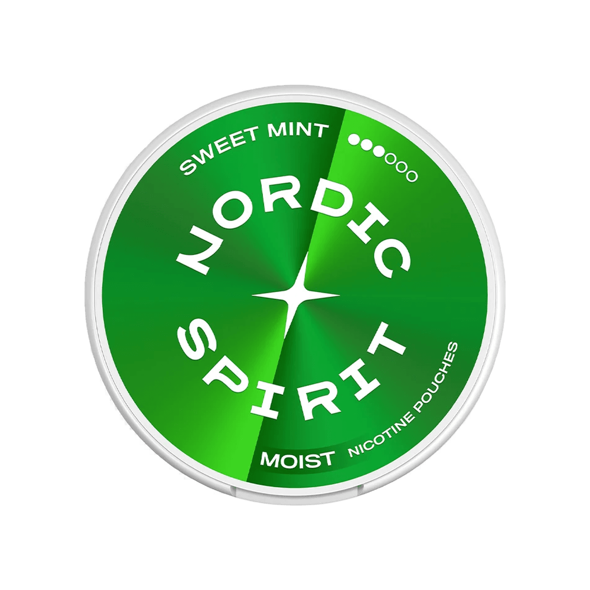 Sweet Mint Nicotine Pouches by Nordic Spirit tin