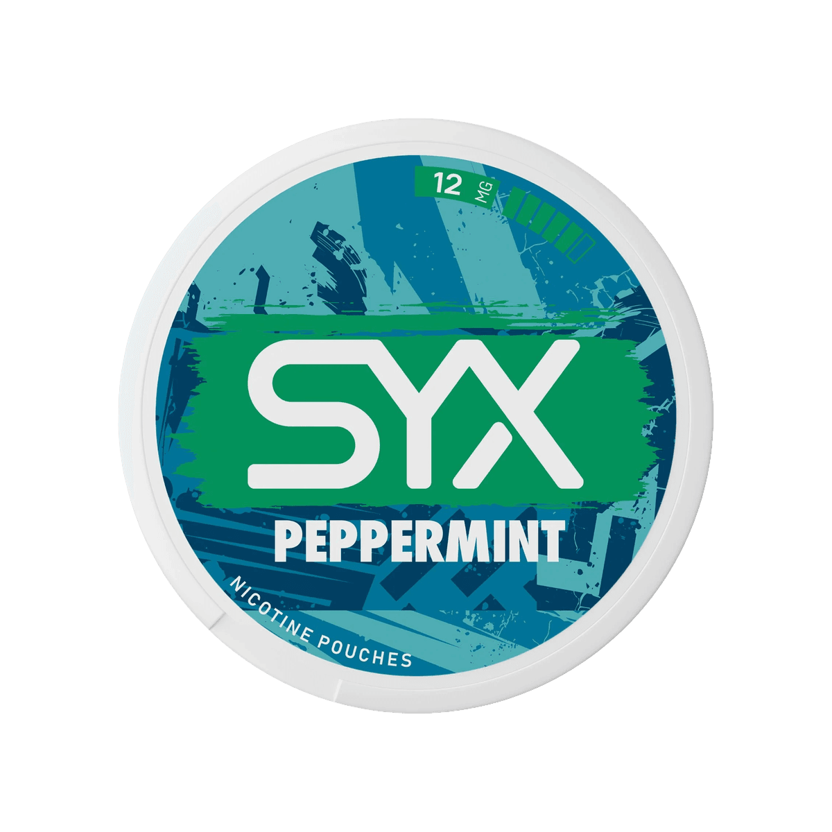 SYX Peppermint Nicotine Pouches tin
