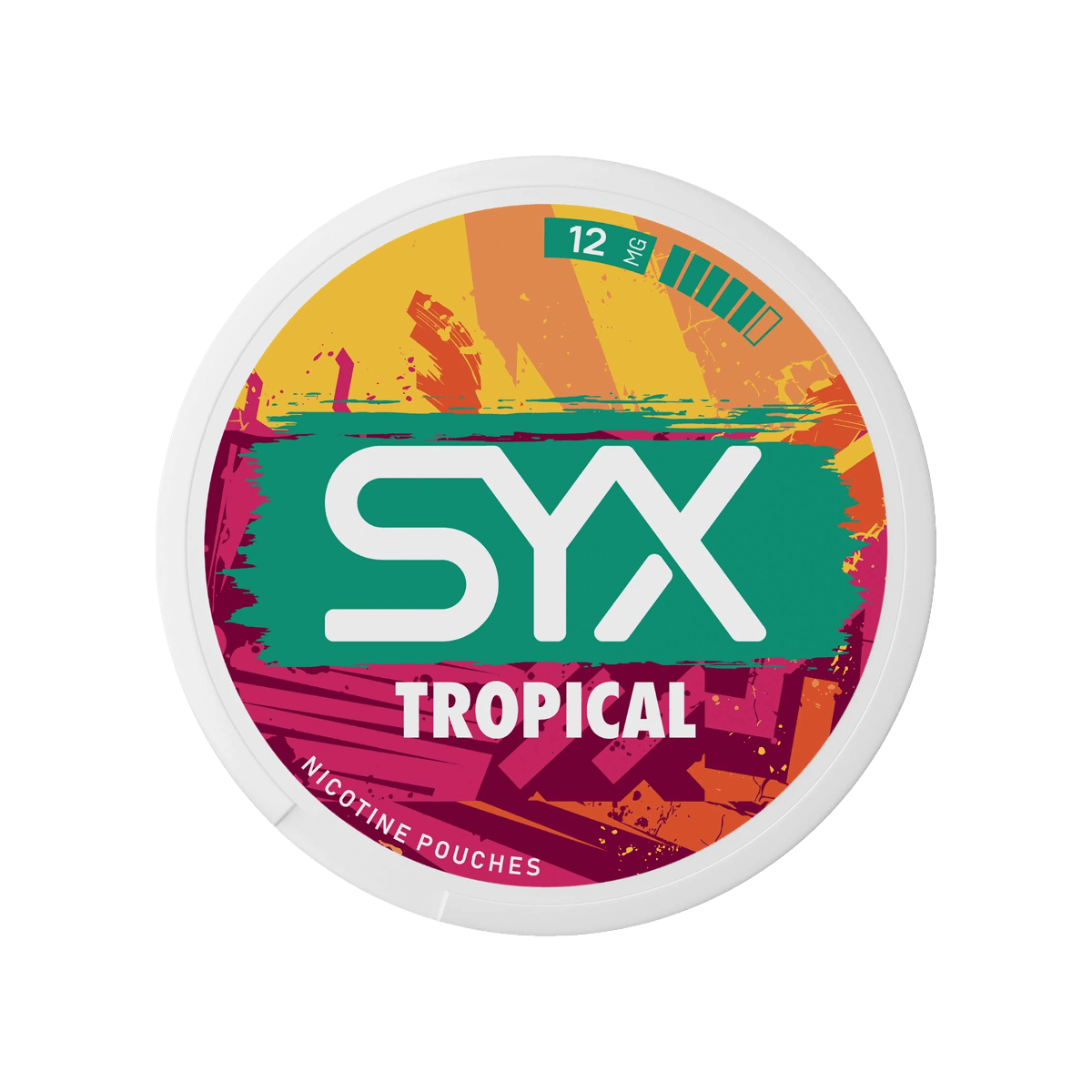 Syx Tropical Nicotine Pouches tin