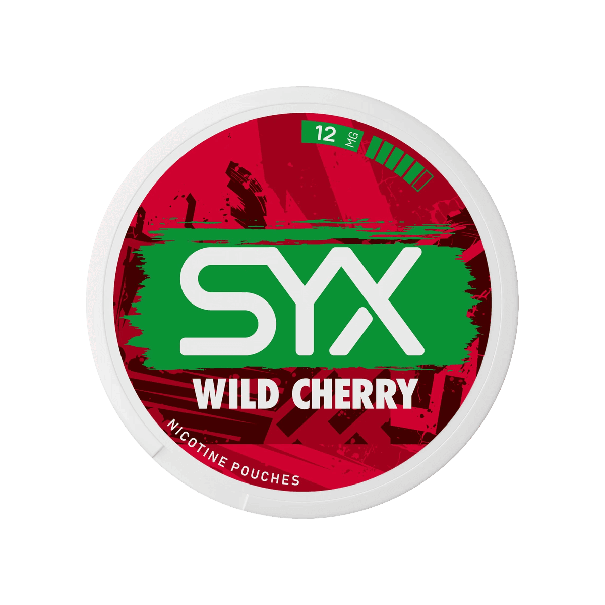 Syx Wild Cherry Nicotine Pouches tin