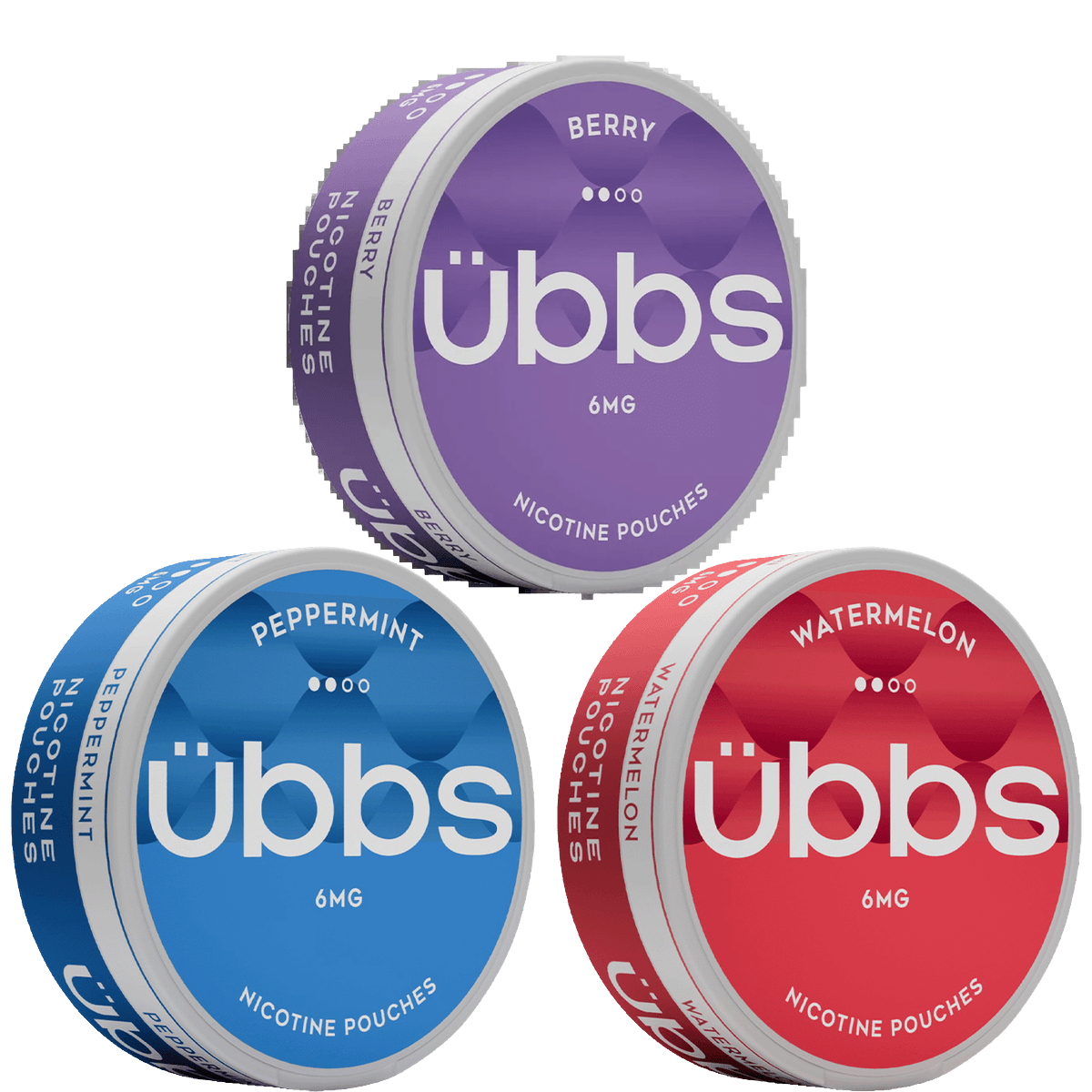Ubbs nicotine pouch tins