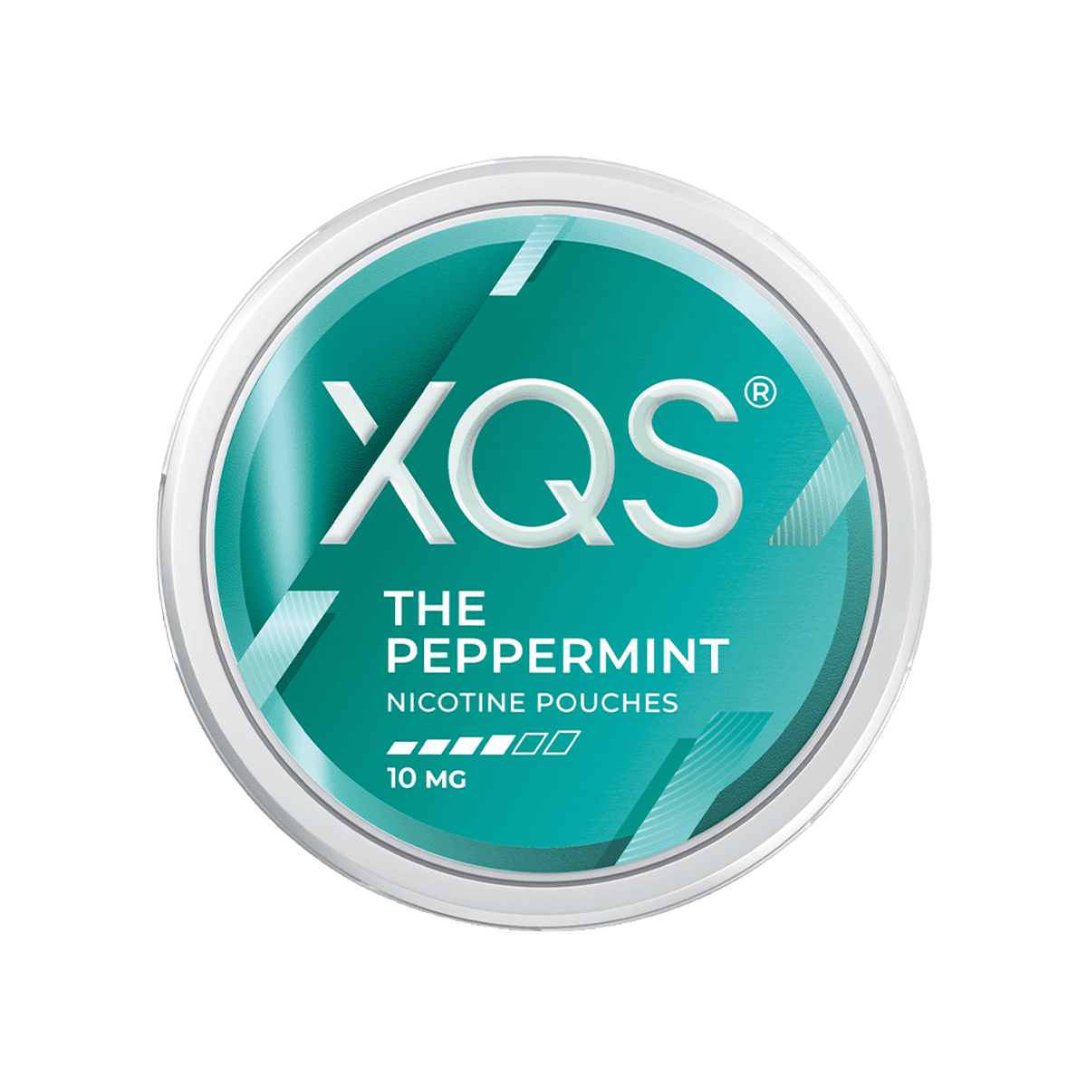 XQS The Peppermint Nicotine Pouches tin
