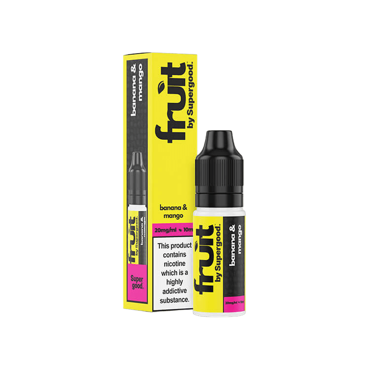Banana & Mango Nic Salt E-Liquid by Supergood Fruit